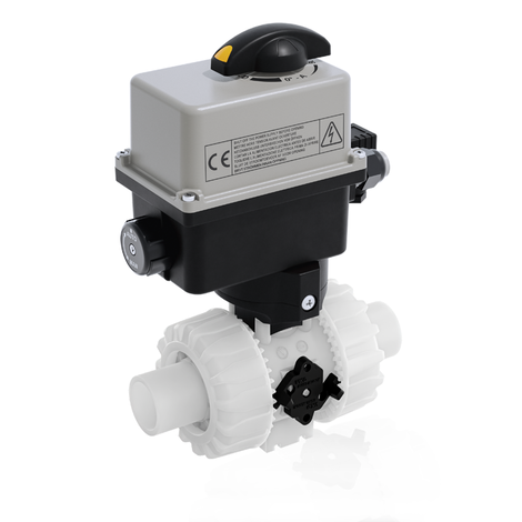 VKRDF/CE 90-240 V AC 4-20 mA - Regulating ball valve DN 10:50
