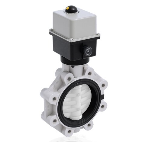 FKOF/CE 24V AC/DC LUG ISO-DIN - Robinet fluture actionat electric DN 125:200