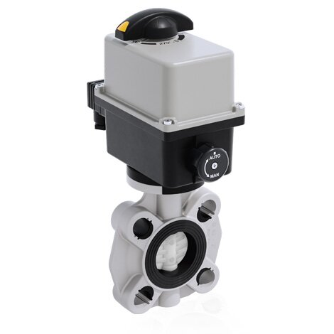 FKOF/CE 90-240V AC - Robinet fluture actionat electric DN 40:100