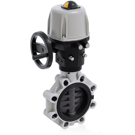 FKOV/CE 90-240V AC - Electrically actuated butterfly valve DN 125:200
