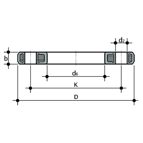OAB - Flanșă seria ANSI