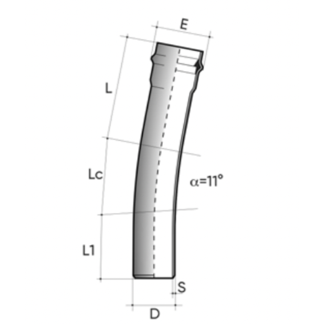 Pressure pipe PN10 plain end NF EN 1452 Pressure pipe PN10 plain end NF EN 1452