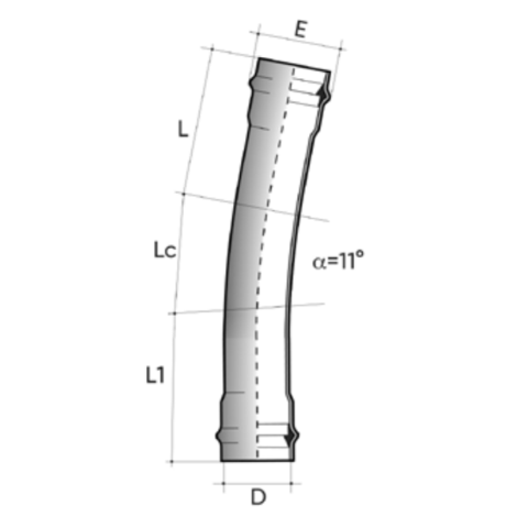 Pressure pipe PN10 plain end NF EN 1452 Pressure pipe PN10 plain end NF EN 1452
