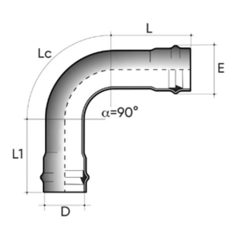 Pressure pipe PN10 plain end NF EN 1452 Pressure pipe PN10 plain end NF EN 1452