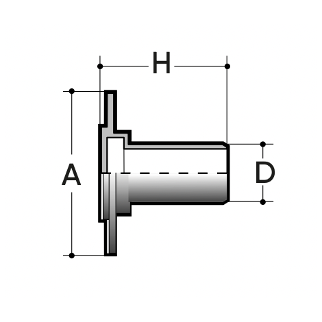 Reduction with Flange PN10 Reduction with Flange PN10