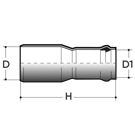 Pressure pipe VDA PN8 Pressure pipe VDA PN8