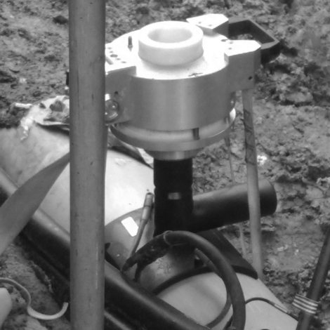 Top-loading tapping tee, SDR 11