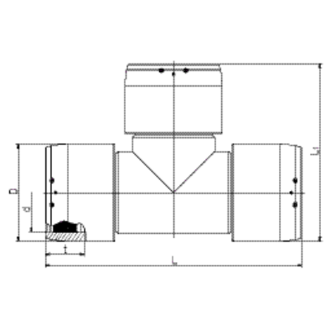 T-piece, SDR 11