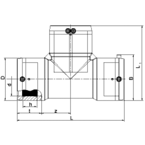 T-piece, SDR 11