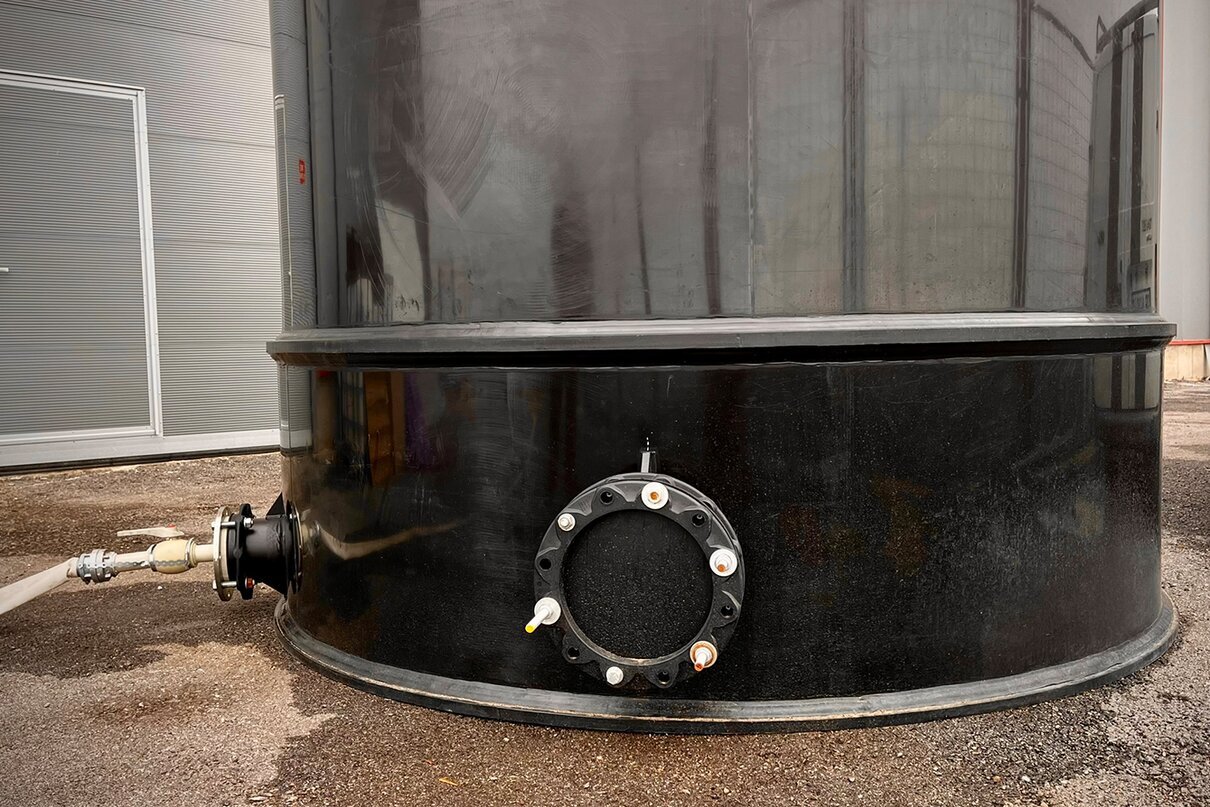 3+ Backing Rings HDPE tanks construction for copper smelting plant in Pirdop, Bulgaria