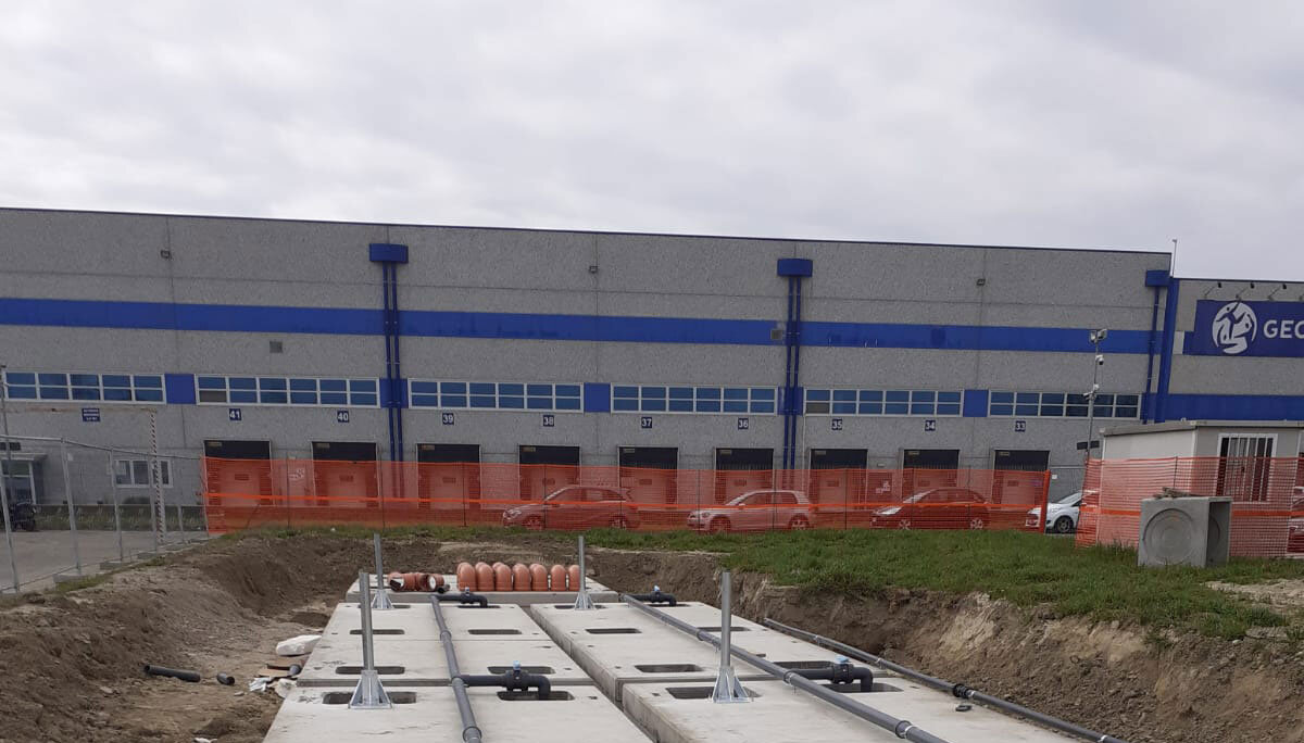 Water treatment plant to expand logistics hub in central Pavia