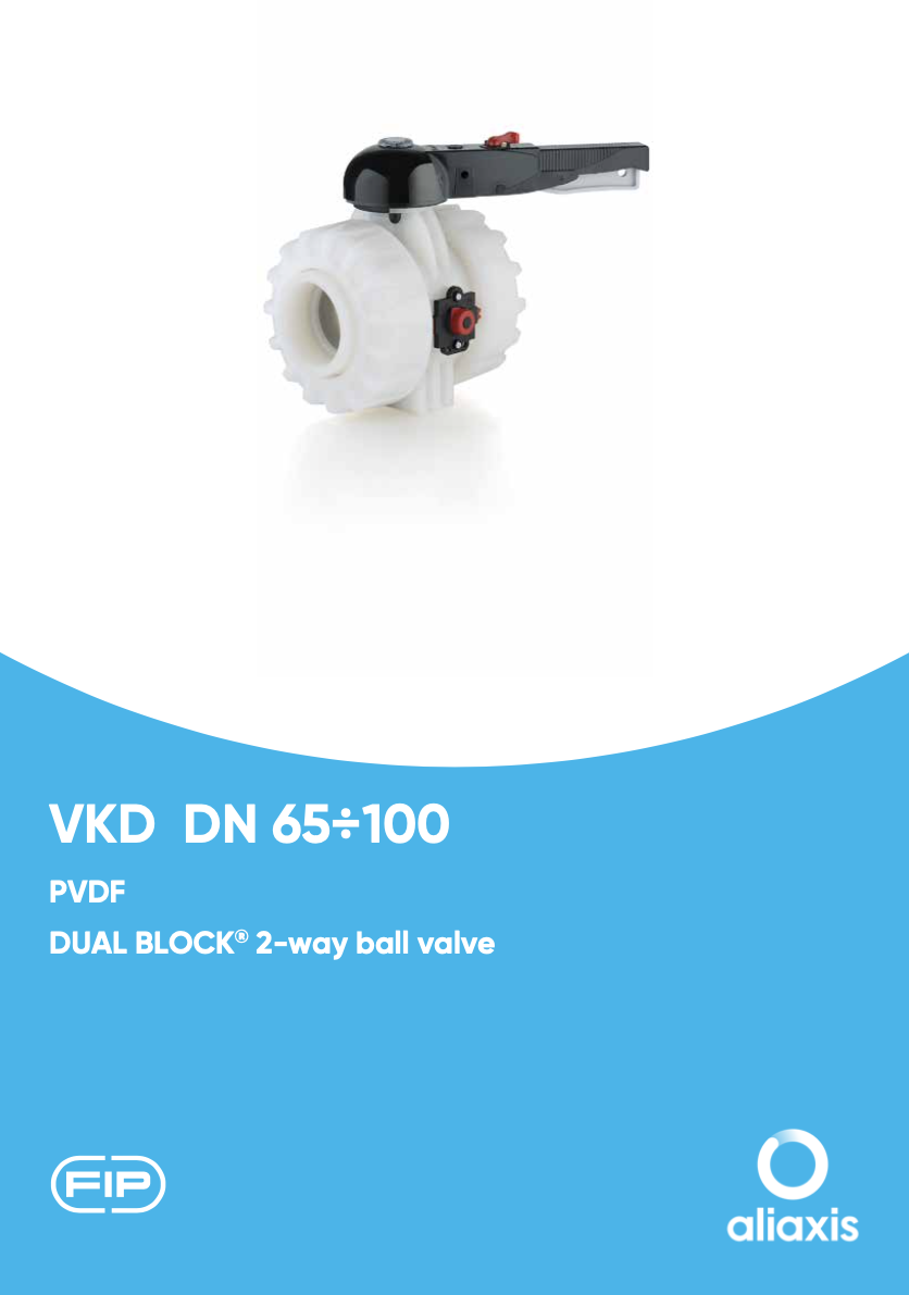VKD DN 65:100 PVDF Technical Catalogue