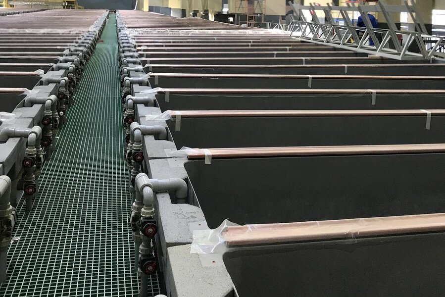 Proces galwanizacji Proces galwanizacji odbywający się z wykorzystaniem produktów marki FIP