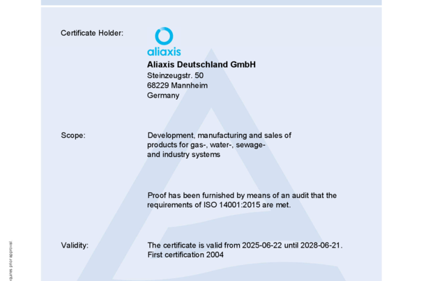 Certificate Environmental Management